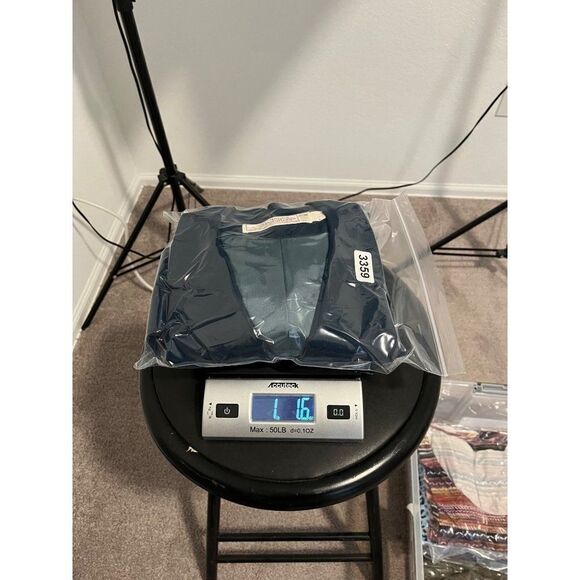 Vintage Young Pendleton Pure Virgin Wool Button Up Blazer Jacket Blue Size 11/12 - Picture 10 of 10